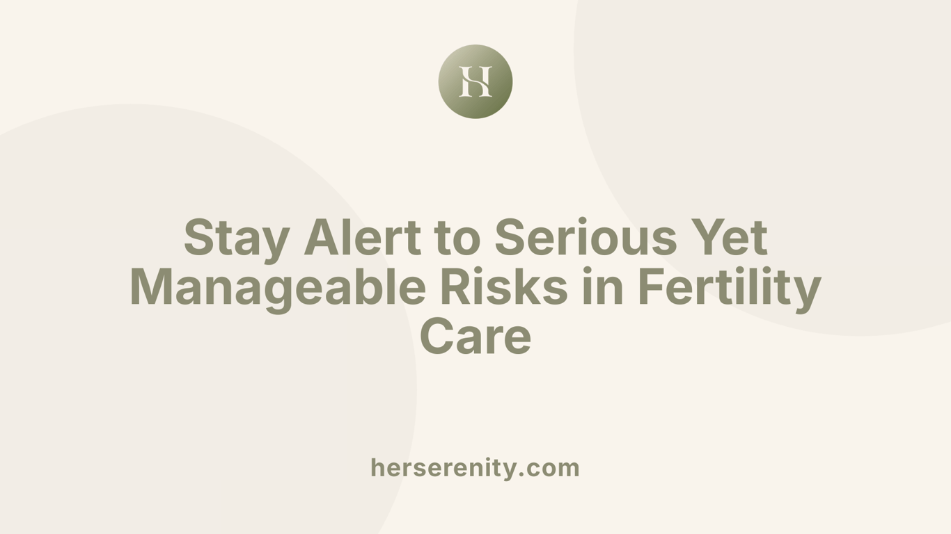 Stay Alert to Serious Yet Manageable Risks in Fertility Care