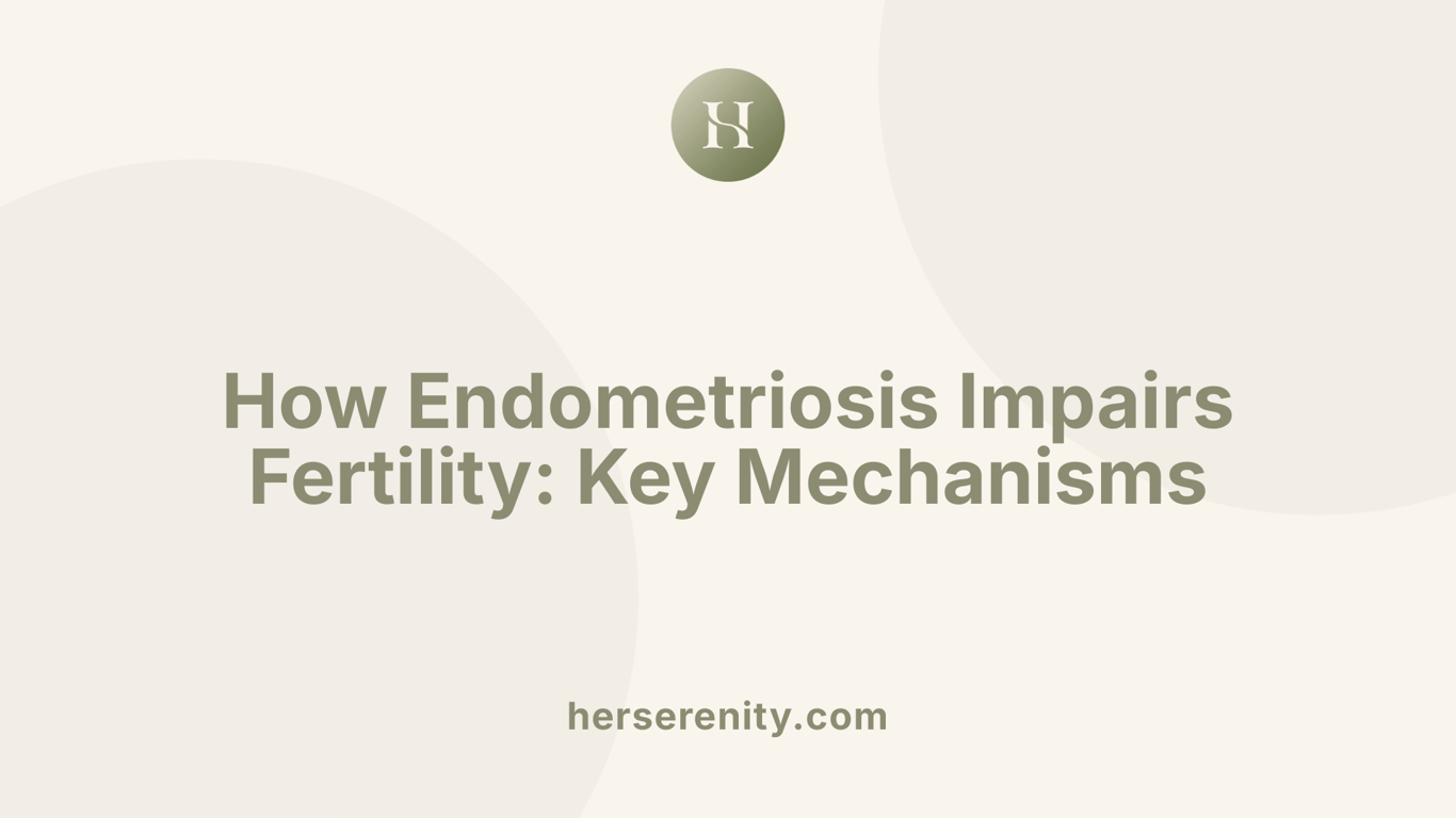 How Endometriosis Impairs Fertility: Key Mechanisms