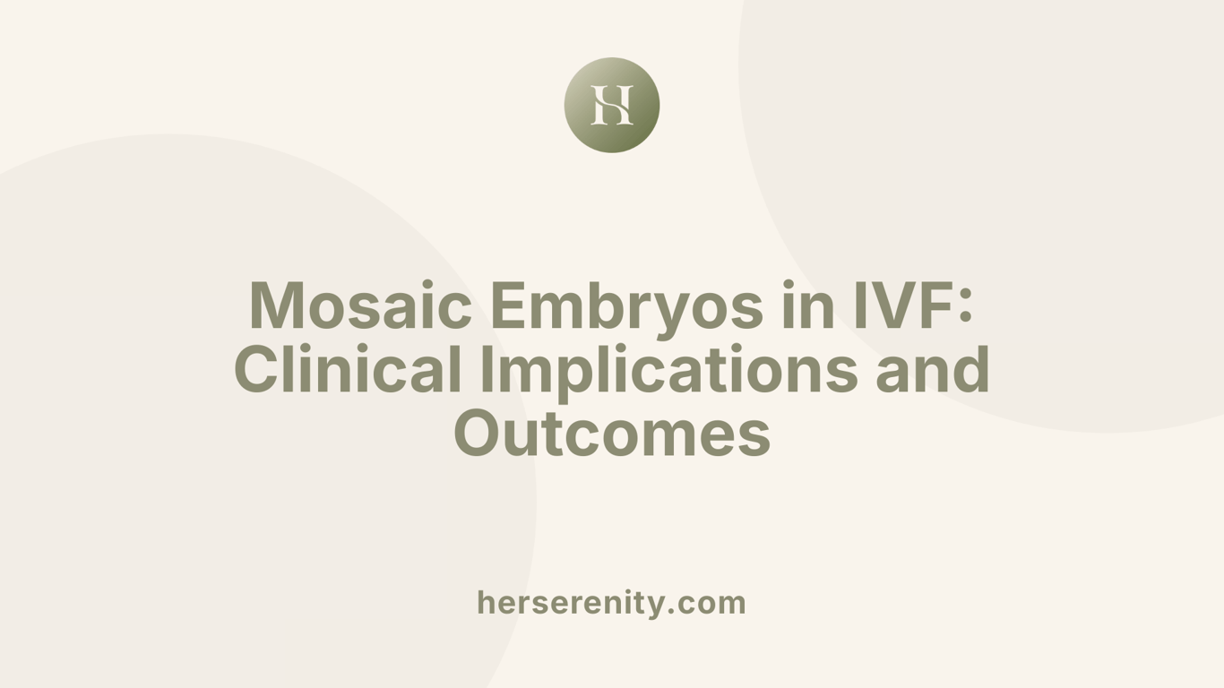 Mosaic Embryos in IVF: Clinical Implications and Outcomes