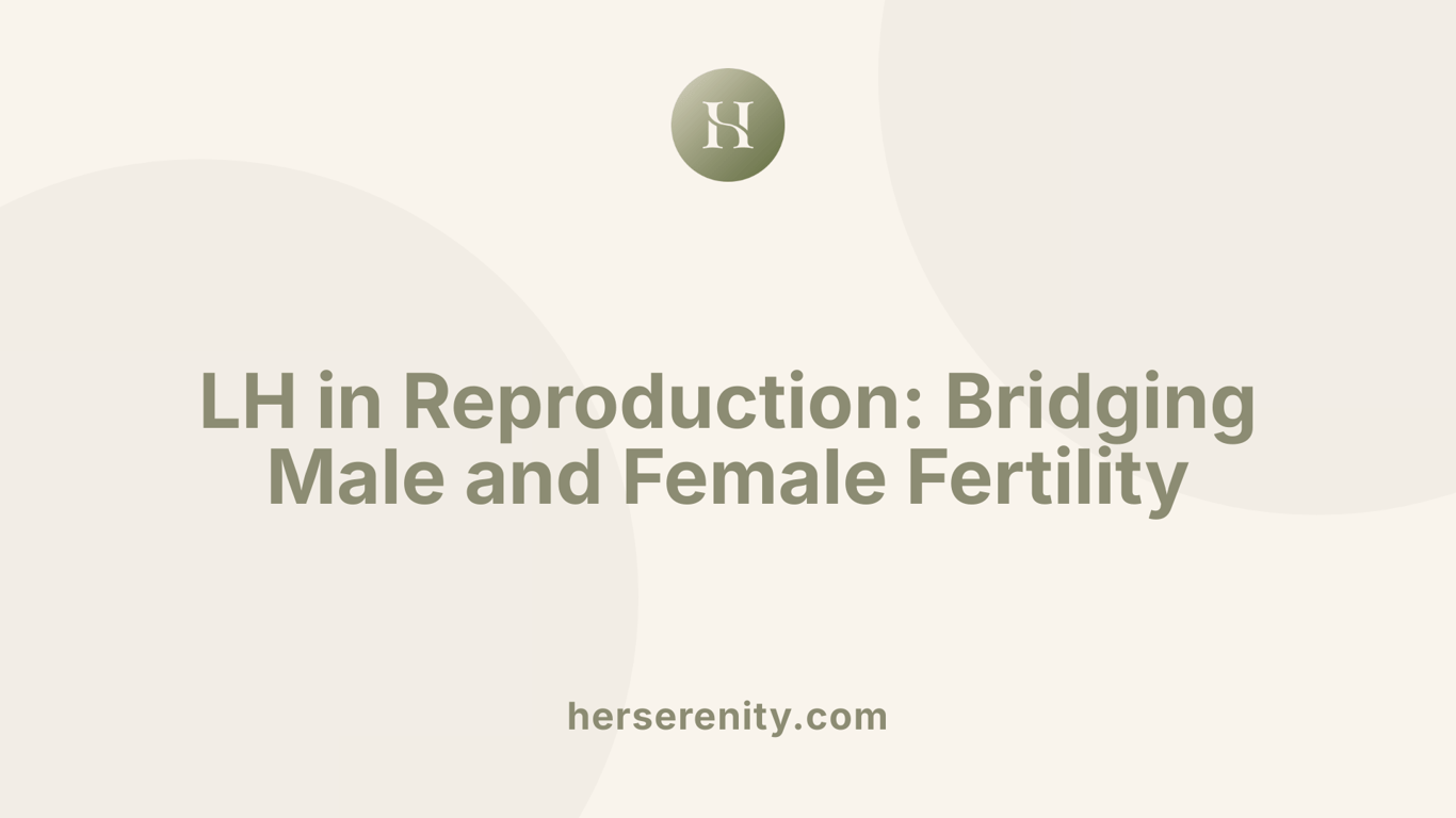 LH in Reproduction: Bridging Male and Female Fertility