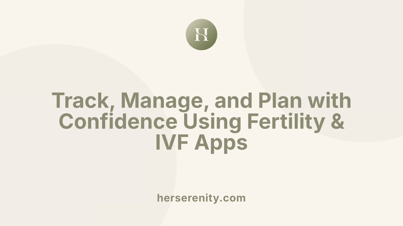 Track, Manage, and Plan with Confidence Using Fertility &amp; IVF Apps