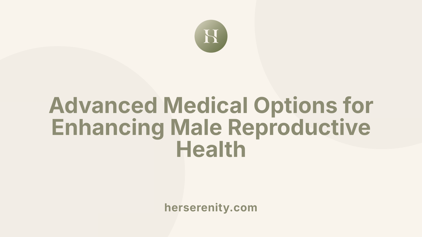 Advanced Medical Options for Enhancing Male Reproductive Health