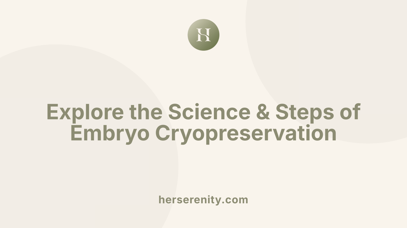Explore the Science &amp; Steps of Embryo Cryopreservation
