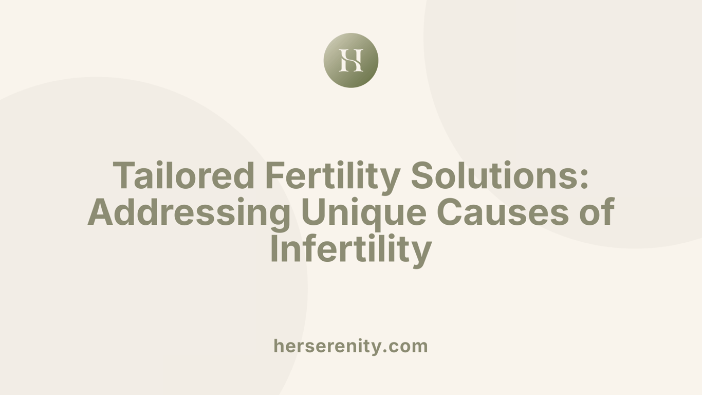 Tailored Fertility Solutions: Addressing Unique Causes of Infertility