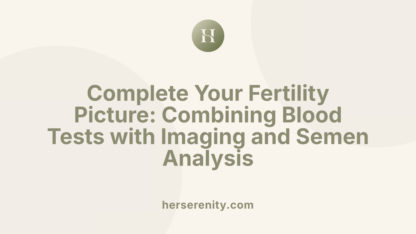 Complete Your Fertility Picture: Combining Blood Tests with Imaging and Semen Analysis