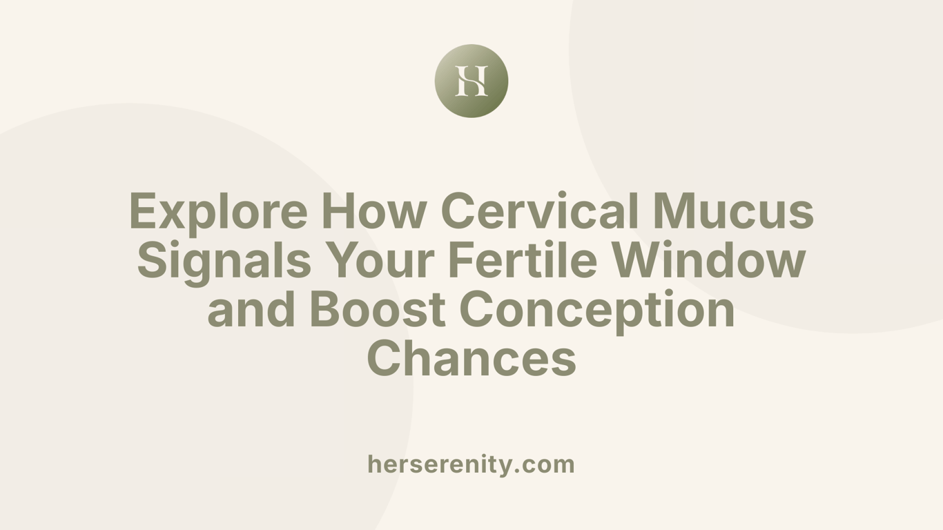 Explore How Cervical Mucus Signals Your Fertile Window and Boost Conception Chances