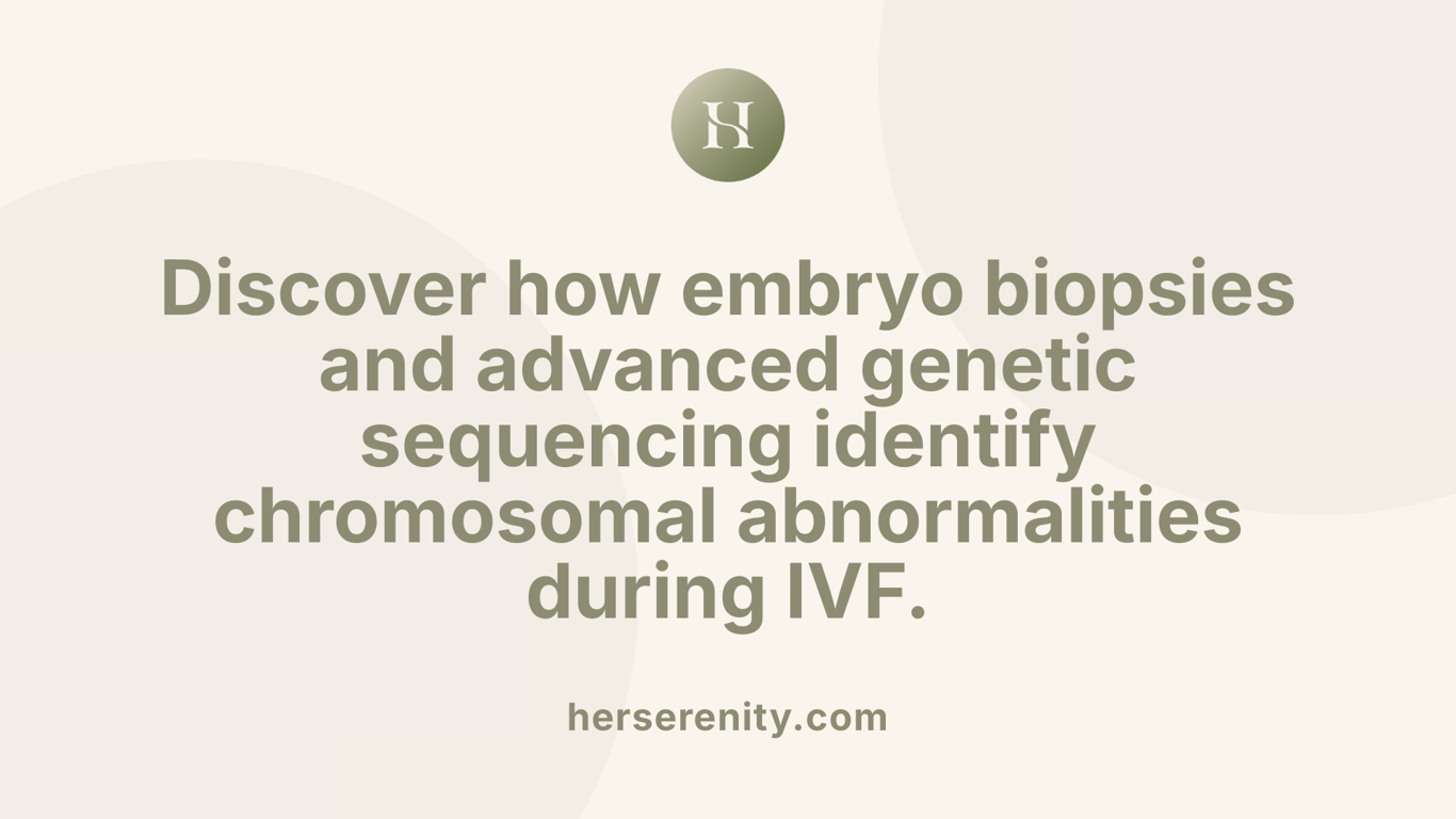 Discover how embryo biopsies and advanced genetic sequencing identify chromosomal abnormalities during IVF.