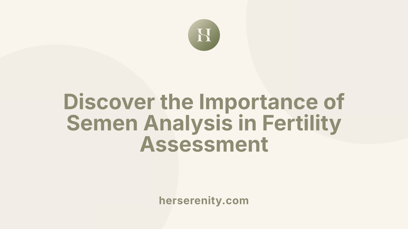 Discover the Importance of Semen Analysis in Fertility Assessment