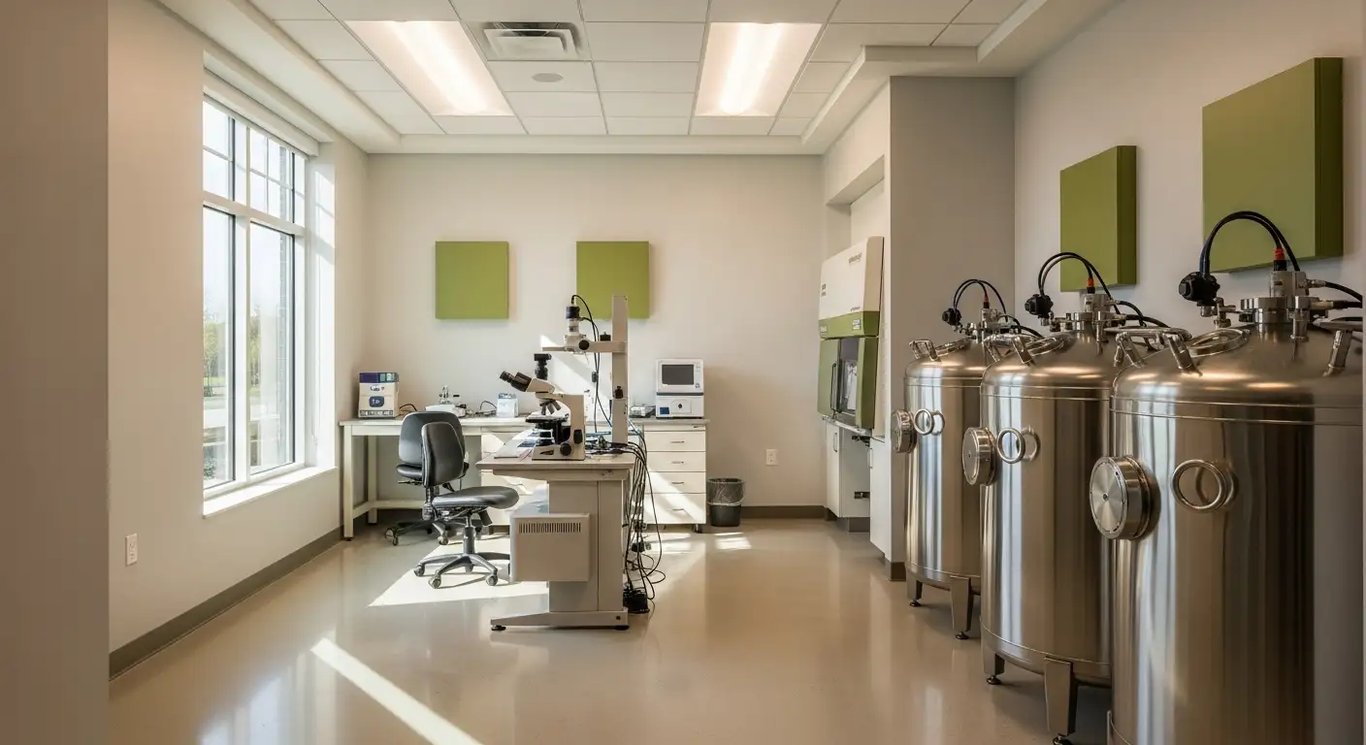 Best practices for storing frozen embryos long-term