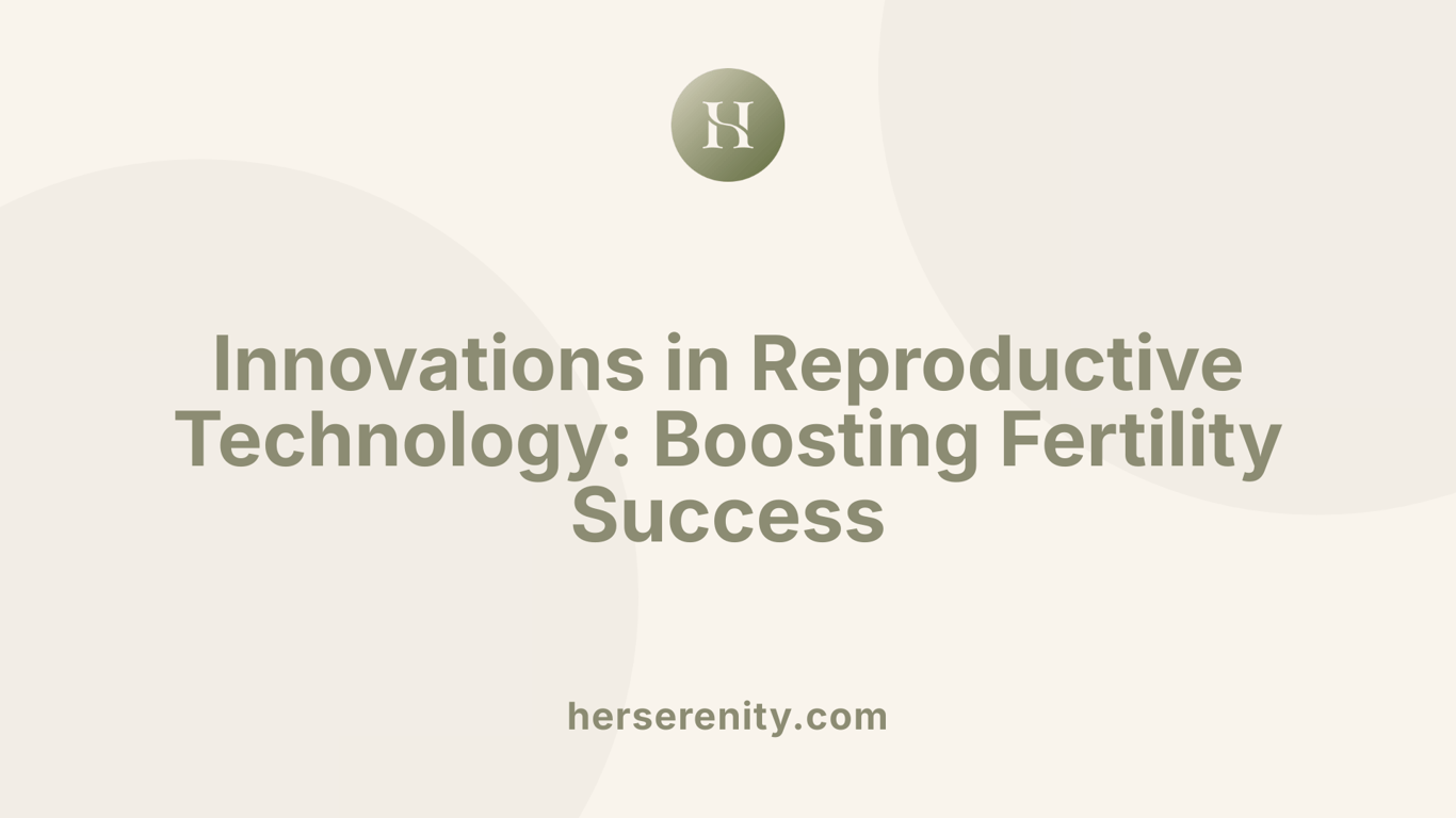 Innovations in Reproductive Technology: Boosting Fertility Success