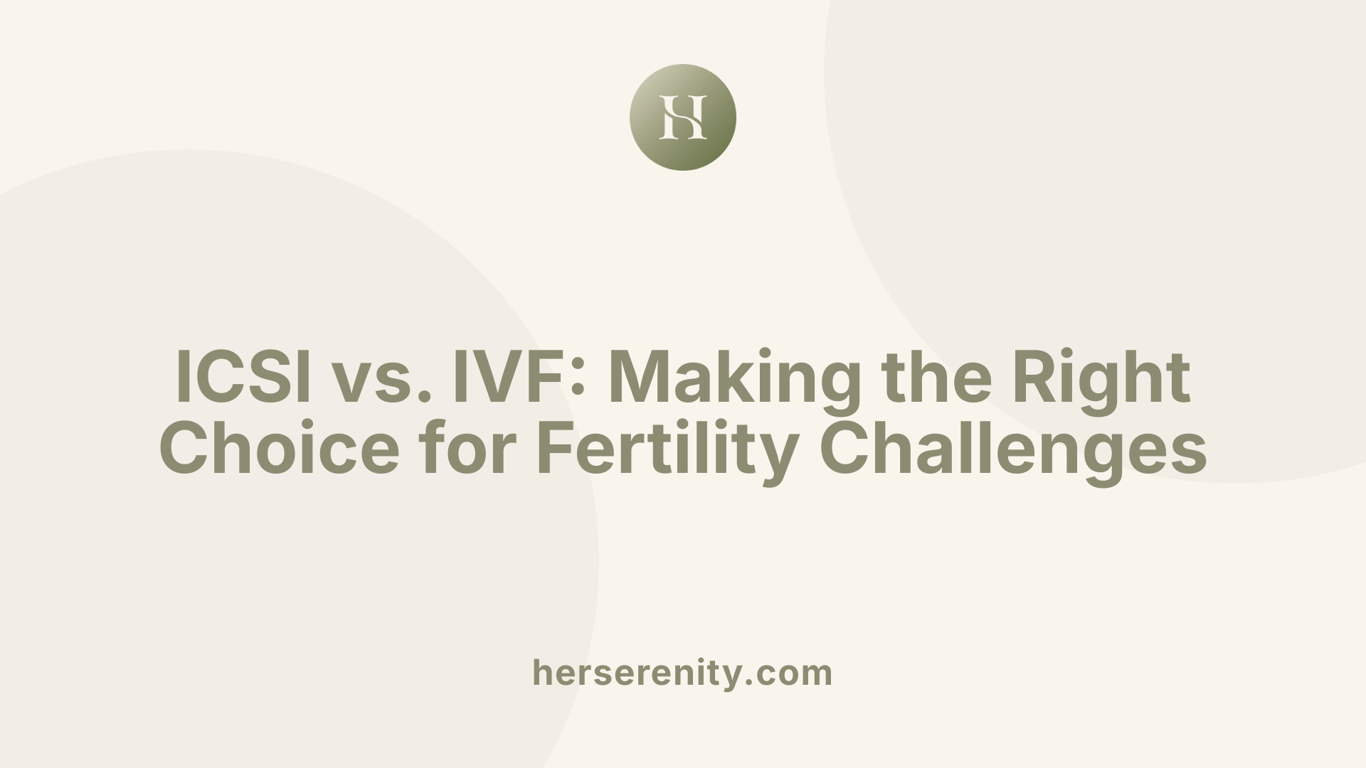 ICSI vs. IVF: Making the Right Choice for Fertility Challenges