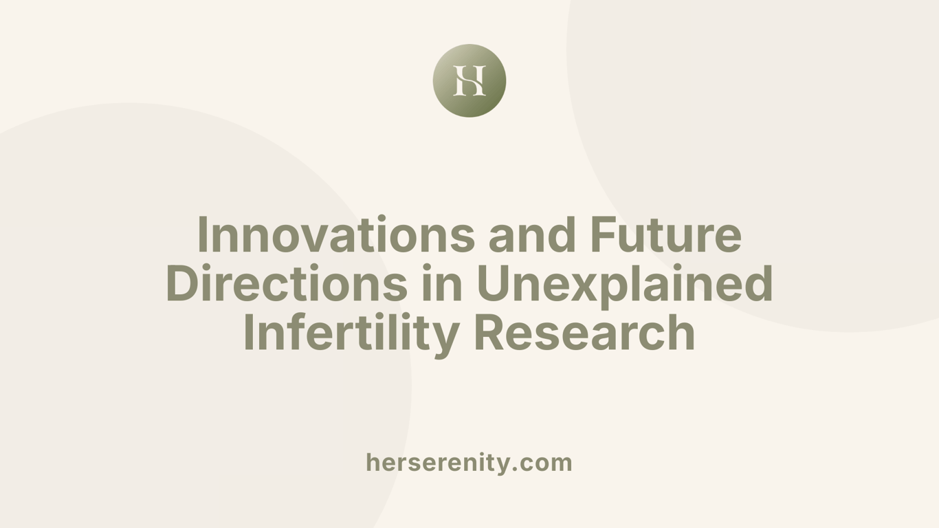 Innovations and Future Directions in Unexplained Infertility Research