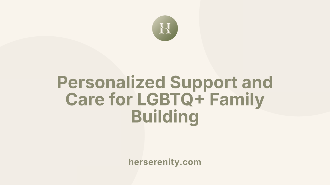 Personalized Support and Care for LGBTQ+ Family Building