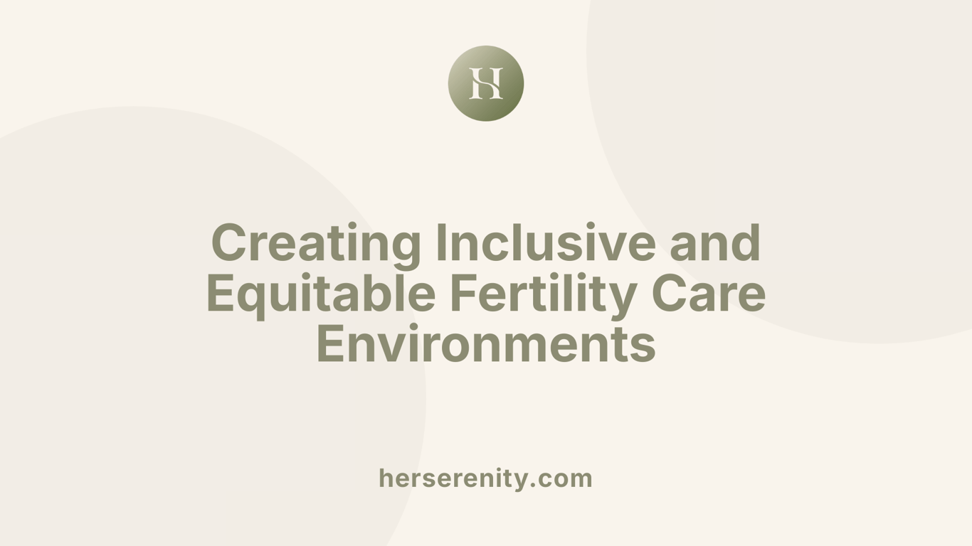 Creating Inclusive and Equitable Fertility Care Environments