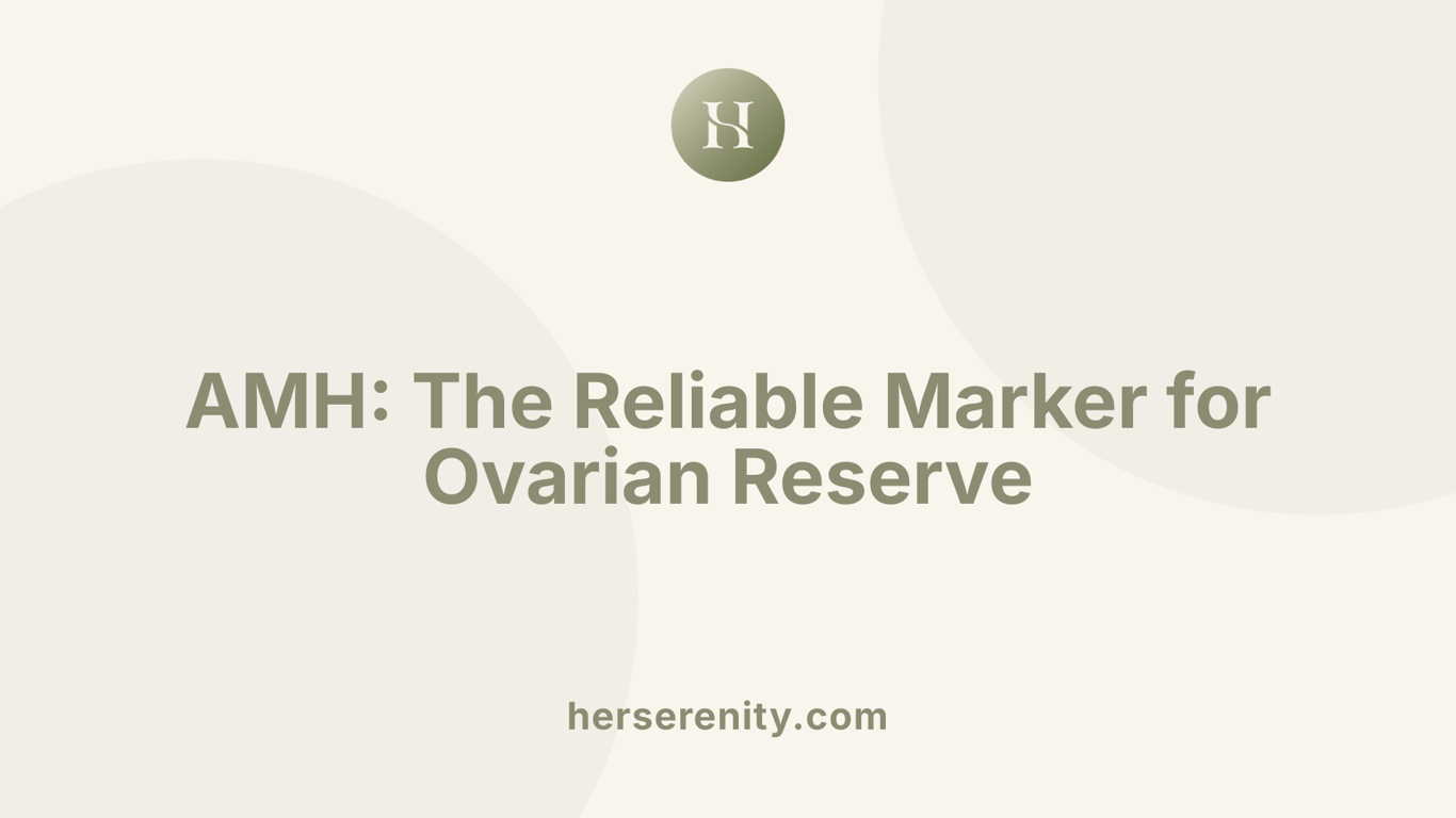 AMH: The Reliable Marker for Ovarian Reserve