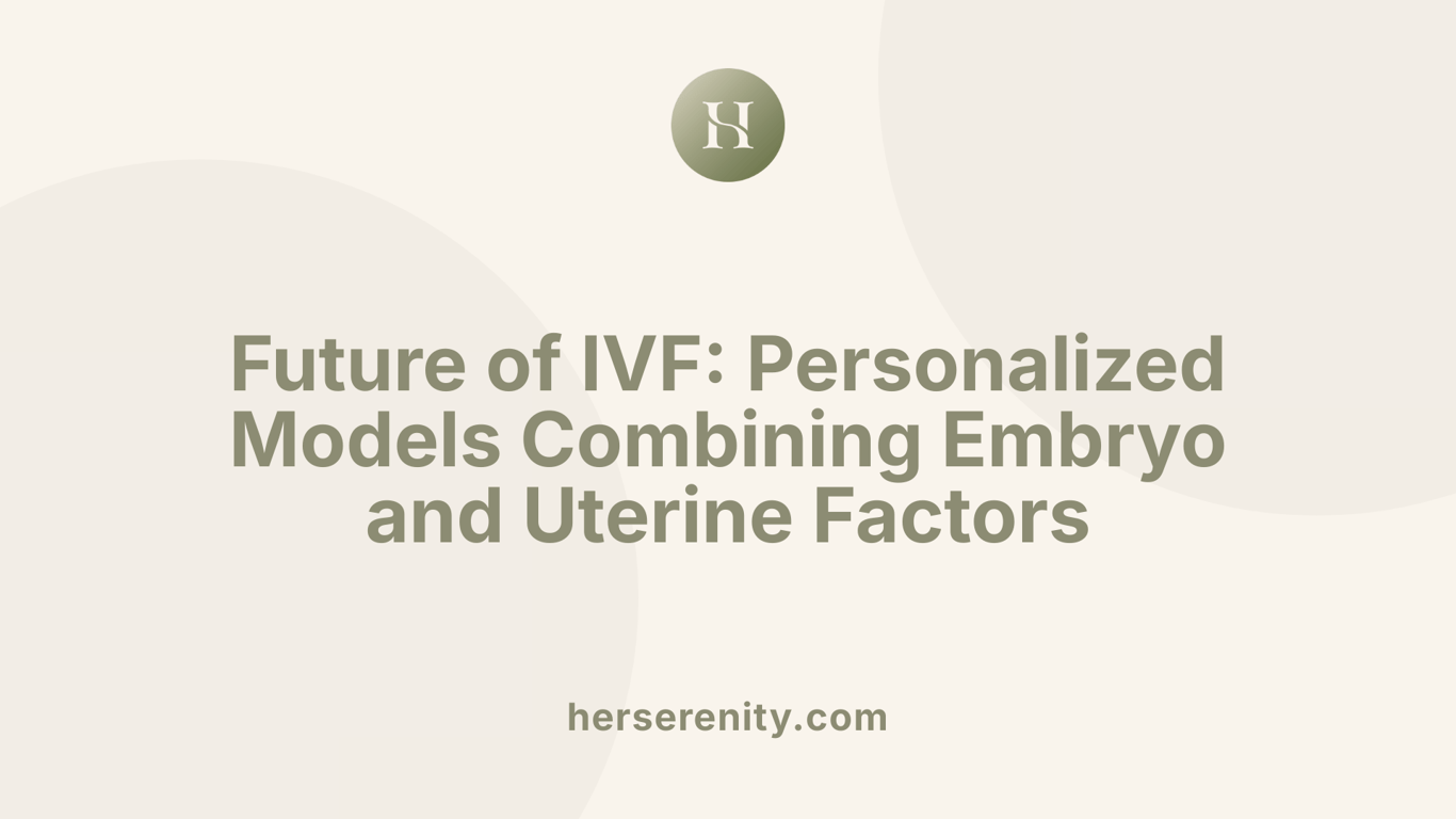 Future of IVF: Personalized Models Combining Embryo and Uterine Factors