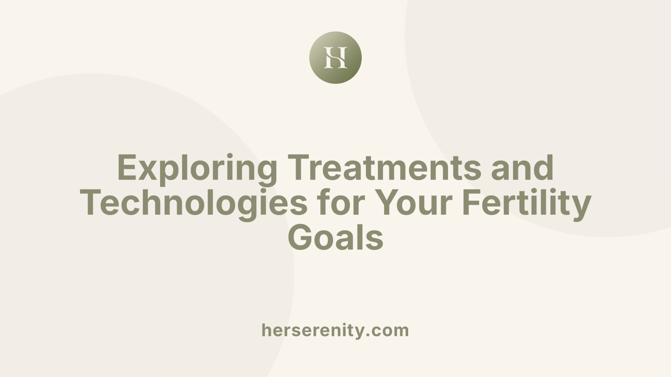 Exploring Treatments and Technologies for Your Fertility Goals