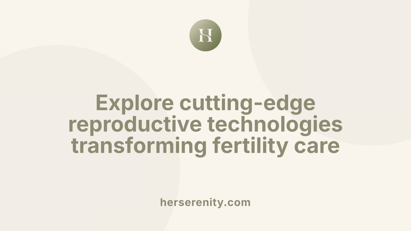Explore cutting-edge reproductive technologies transforming fertility care
