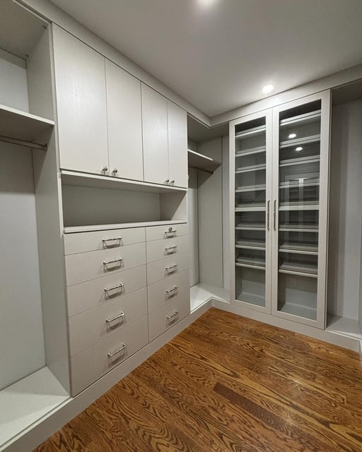 Walk In Closet Glass Doors