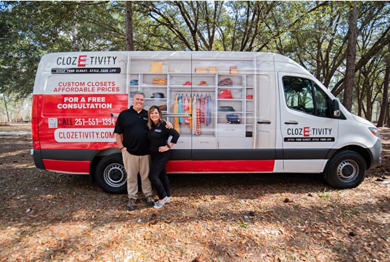 Van Pic at Park - Clozetivity Gulf Coast