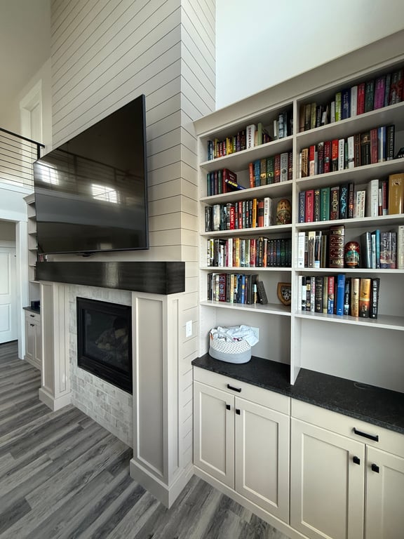 Fireplace Bookcase 4