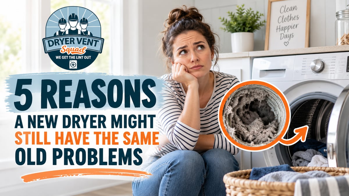 5 Reasons Your Dryer Still Struggles