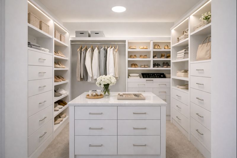 Walk-in closet, Level 4 — Full suite