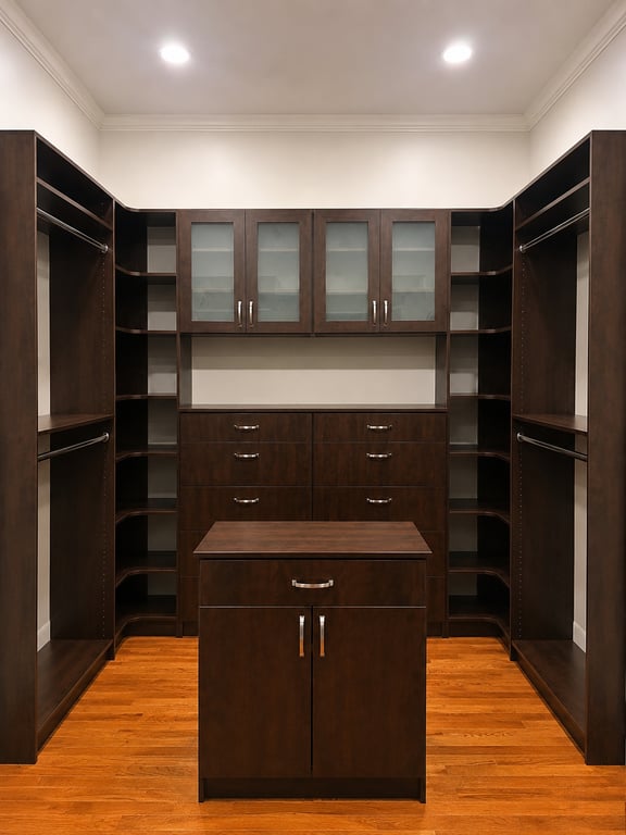 Primary Walk-In Closet in Apple Cocoa