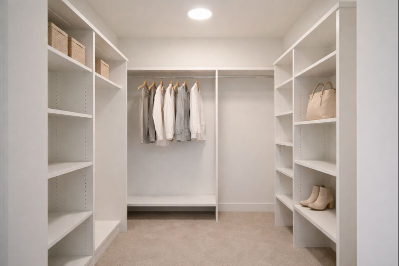 Walk-in closet, Level 1 — Essential