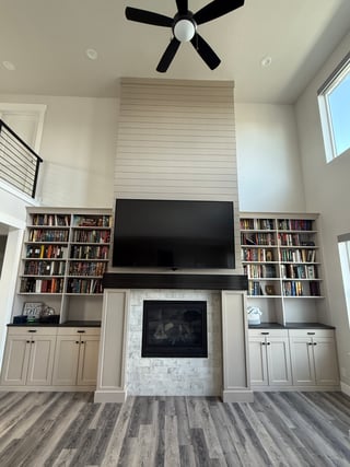 Fireplace Bookcase 3