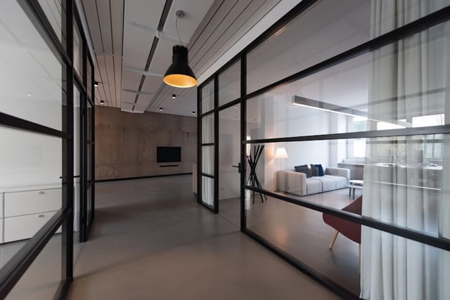 Modern office building