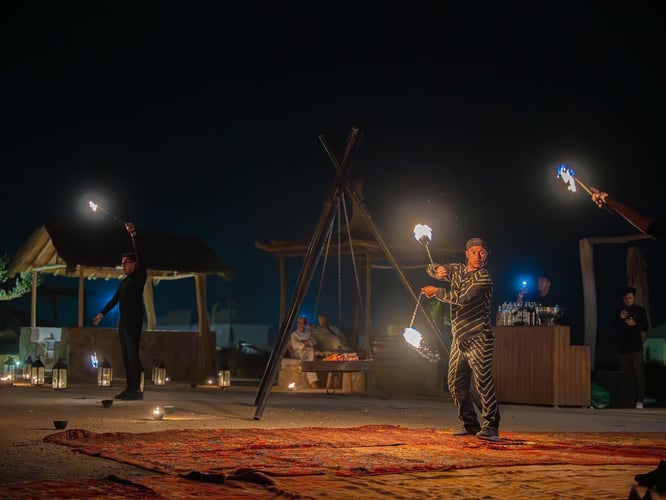 Dinner Show at Le Bedouin Agafay