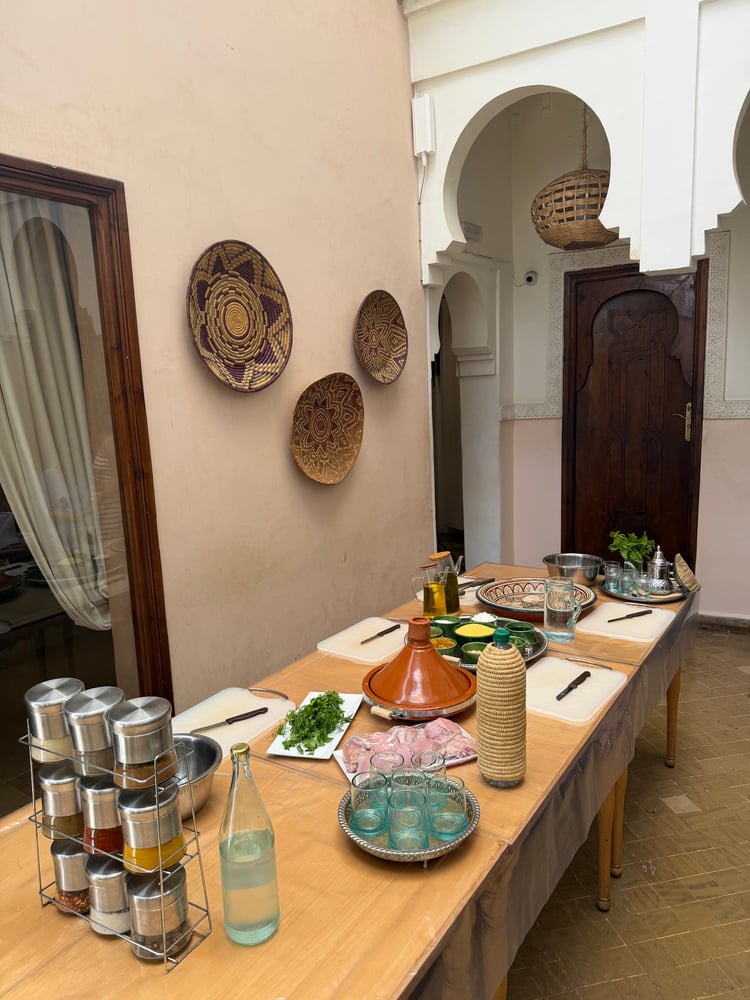 Cooking Class in a Riad in Marrakech