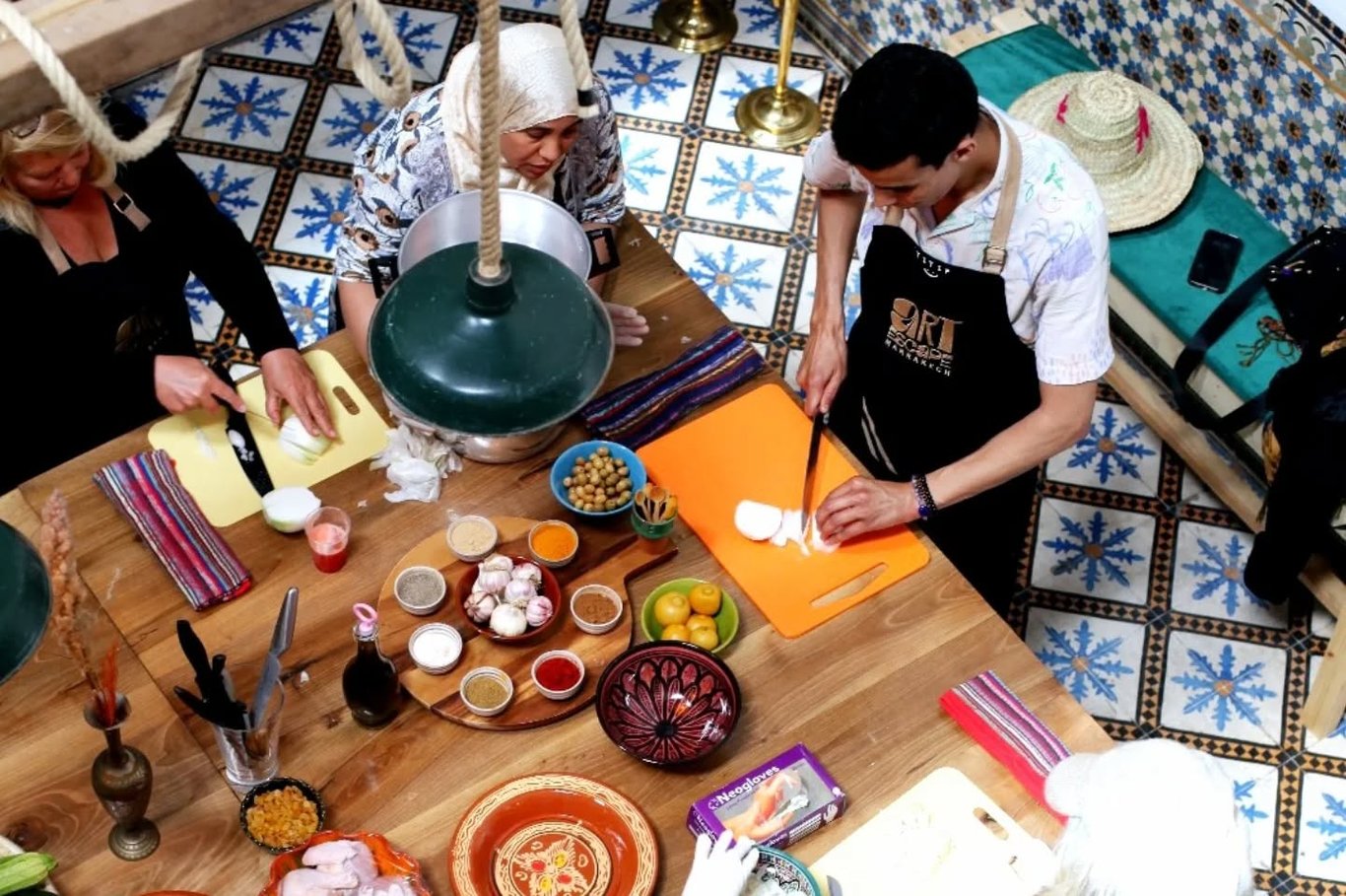 Moroccan Cooking Class in Marrakech with a Local Chef