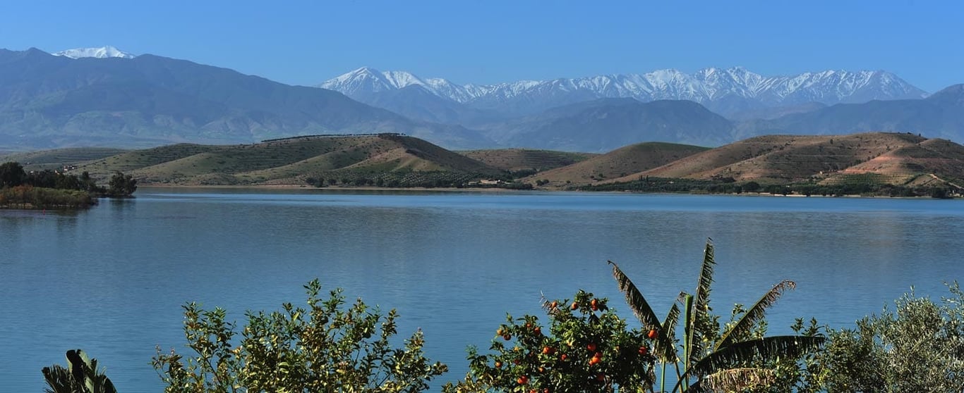 From Marrakesh: Lalla Takerkoust Lake - Private Day Trip