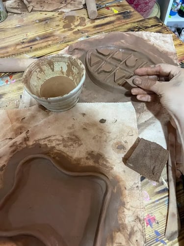 Modern Pottery Workshop in Agadir