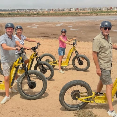 Electric Scooter Ride in Agadir
