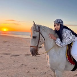 Horse riding in Casablanca