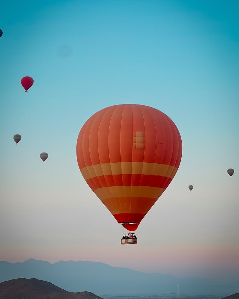 Hot Air Balloon in Marrakech