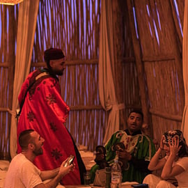 Dinner Show at Alkamar Camp Agafay