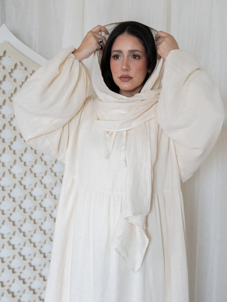 ABAYA EN GAZE DE COTON - SEILA
