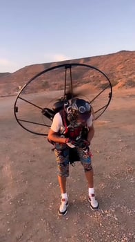 Paramotoring in Agadir