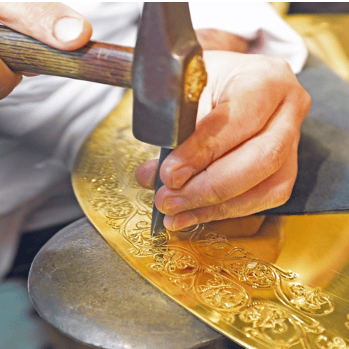 Moroccan Metalwork Workshop in Marrakech