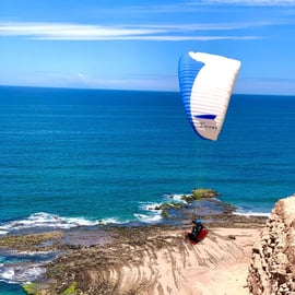 Paragliding in Agadir
