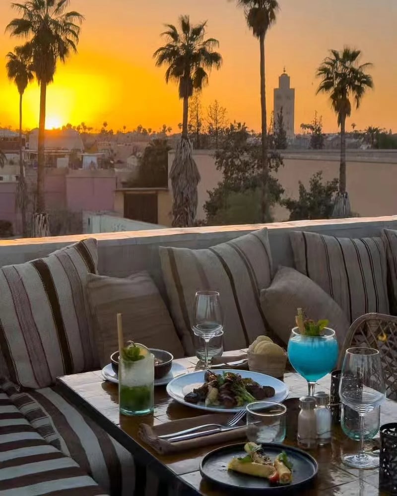 Top 10 Rooftop Restaurants in Marrakech (2025)