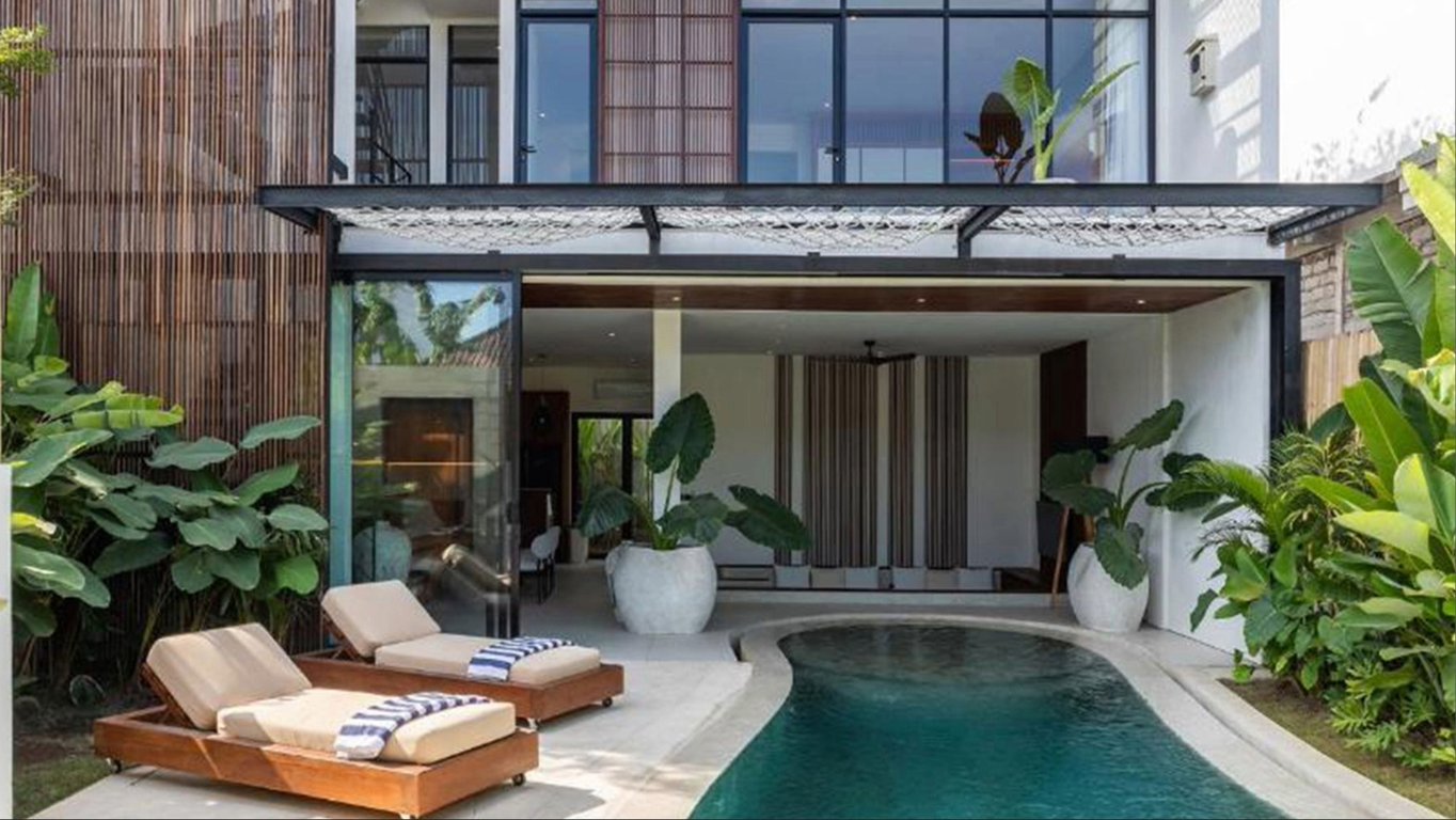 Bright serviced Bali villa