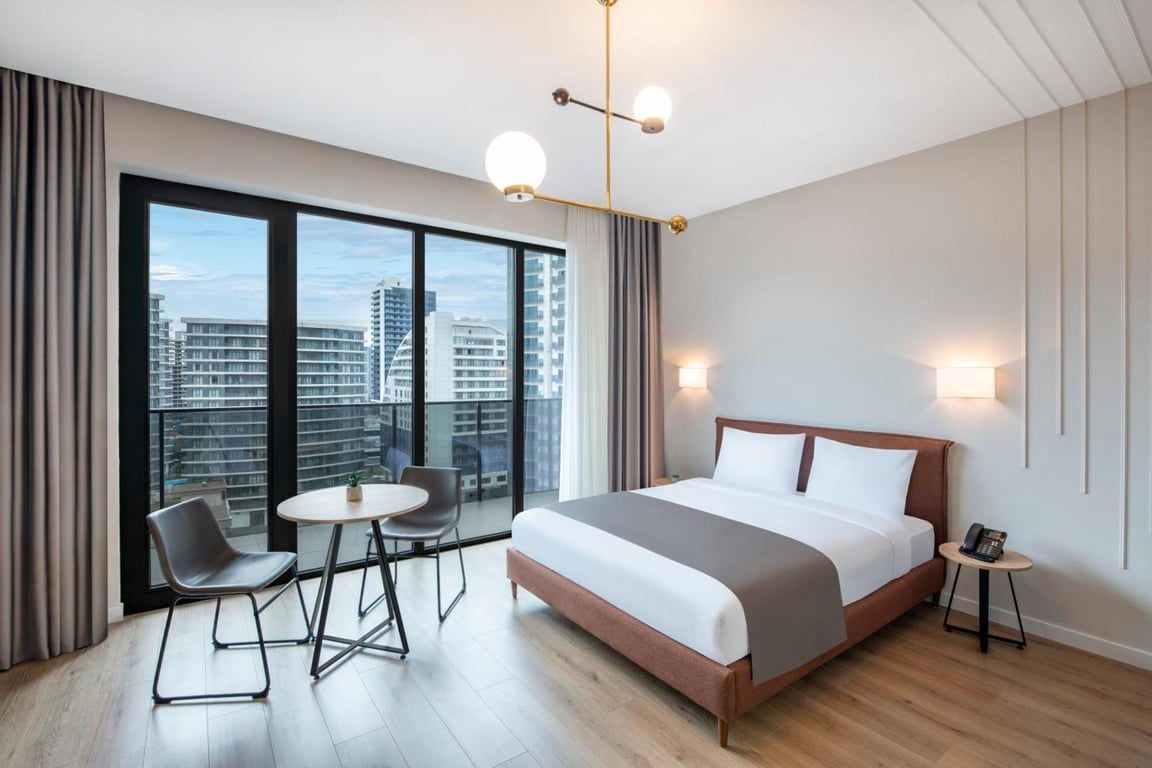 Managed Batumi apartment with skyline view