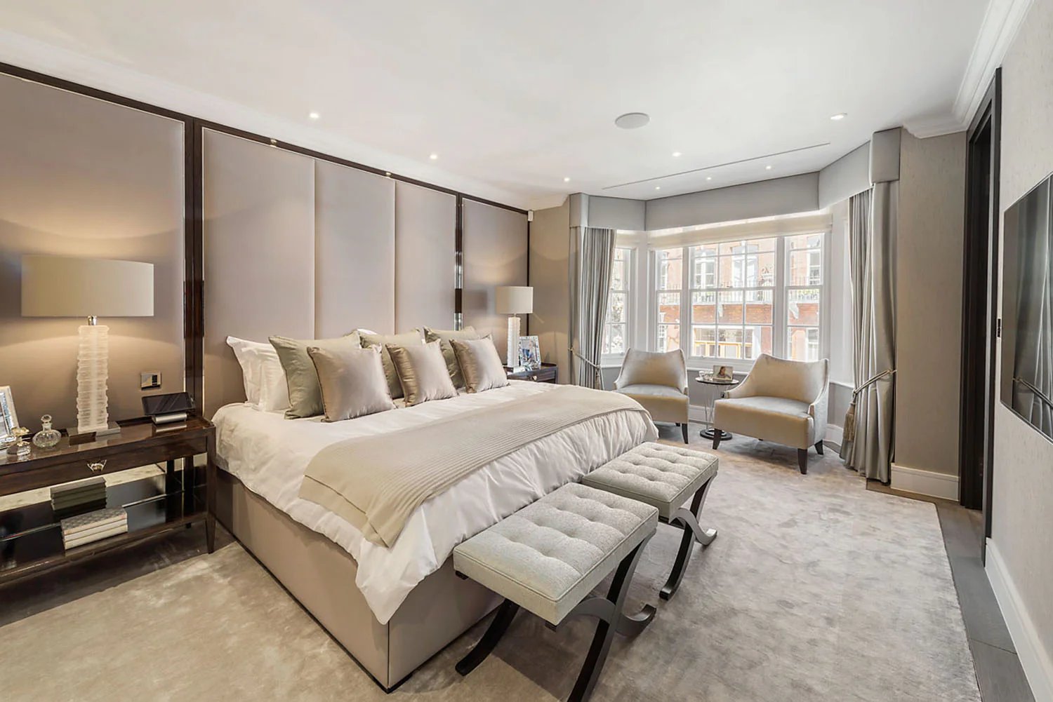 Beautifully staged living space