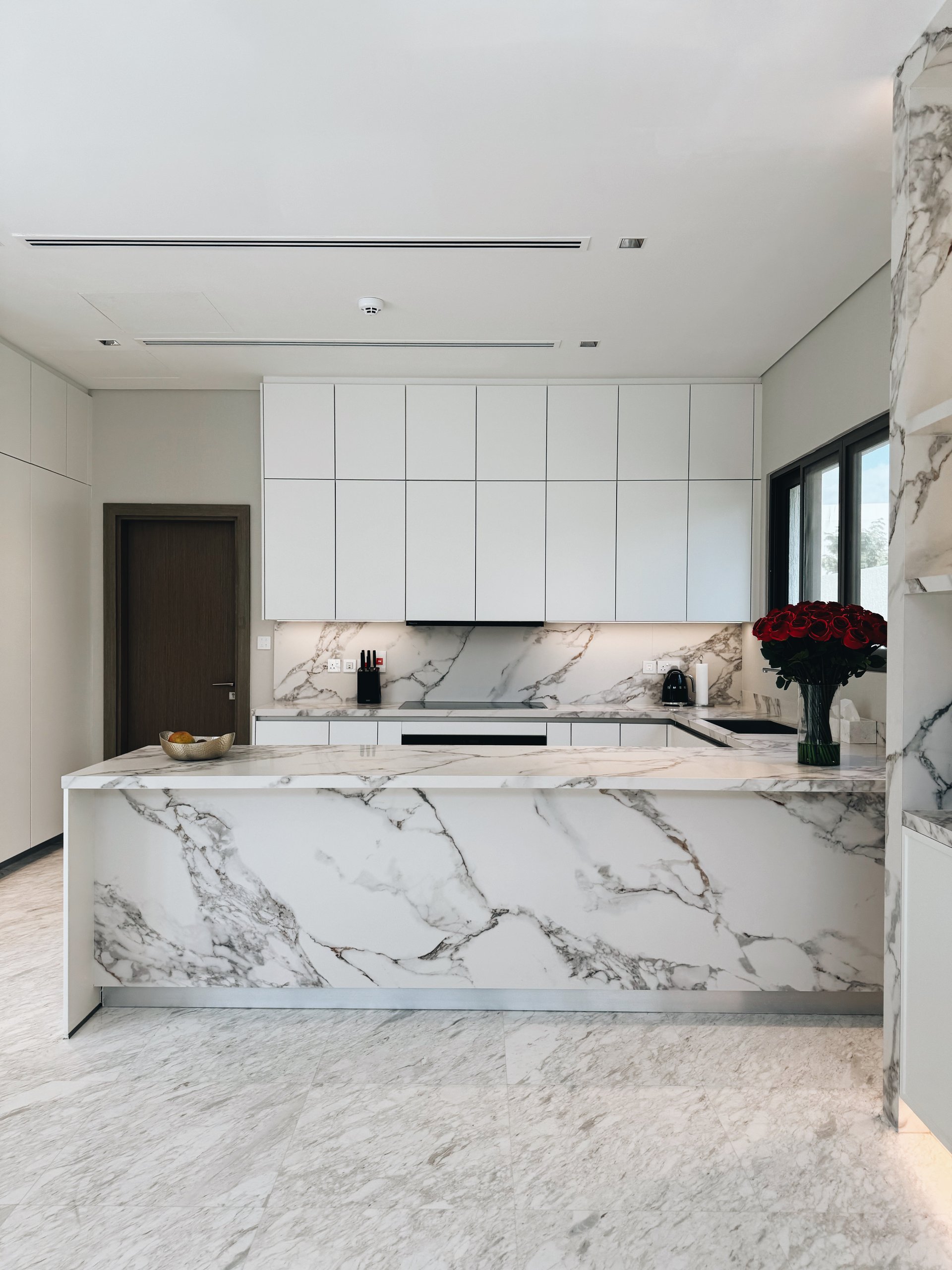 Marble kitchen