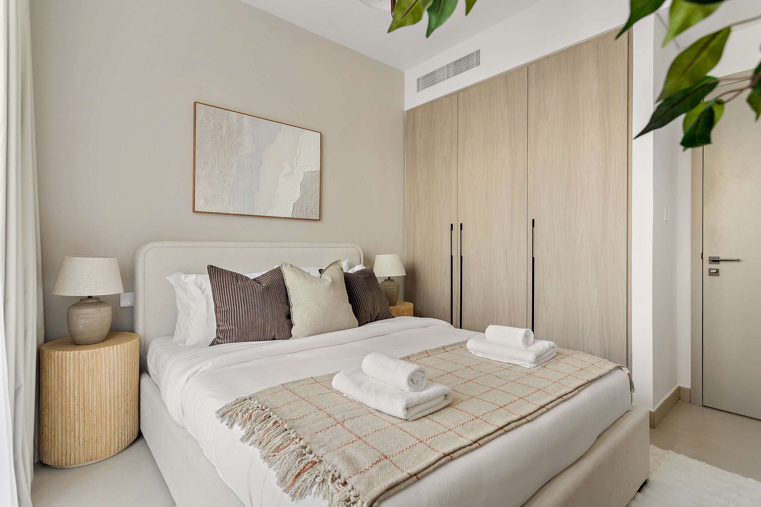 Fresh hotel-grade linen